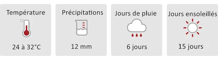 Météo en Janvier en Thaïlande